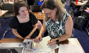 A recent Primary training day brought Equalitas’ Systematic Synthetic Phonics curriculum into sharp focus, as trainees worked together to strengthen both subject knowledge and classroom practice. The session reflected a clear curriculum intent. Phonics was not positioned as isolated theory. Instead, trainees engaged with a coherent sequence, moving from core principles through to application in decodable texts, spelling and early writing. Attention was given to older early readers, ensuring that practice remains responsive to the full range of pupils in primary classrooms.